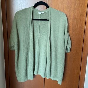 GAP Oversized sage green cardigan